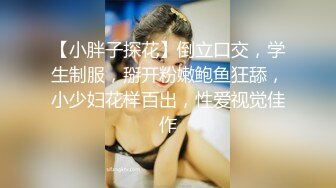 【小胖子探花】倒立口交，学生制服，掰开粉嫩鲍鱼狂舔，小少妇花样百出，性爱视觉佳作