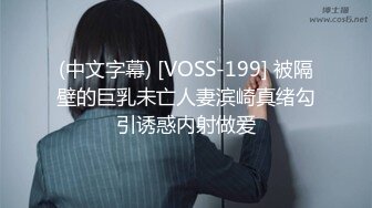 (中文字幕) [VOSS-199] 被隔壁的巨乳未亡人妻滨崎真绪勾引诱惑内射做爱